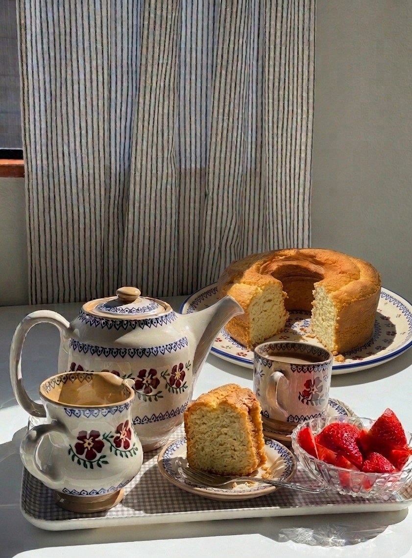 El salón de Pastelería Las Delicias